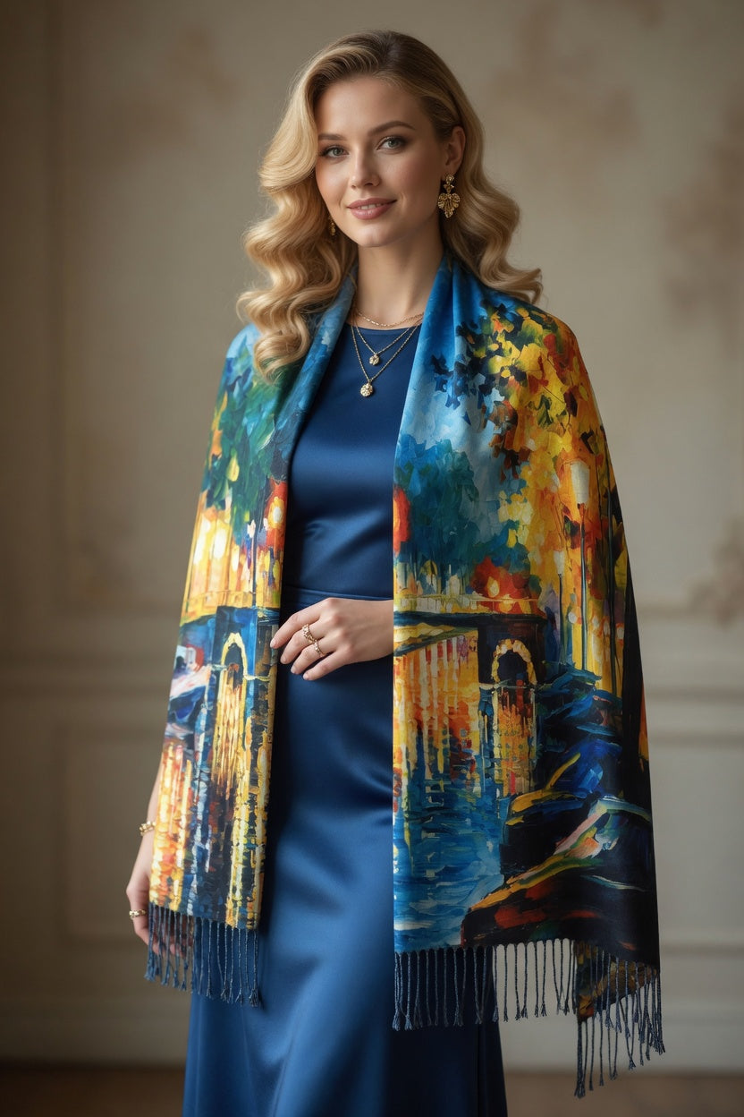 Garden Serenity Art Scarf