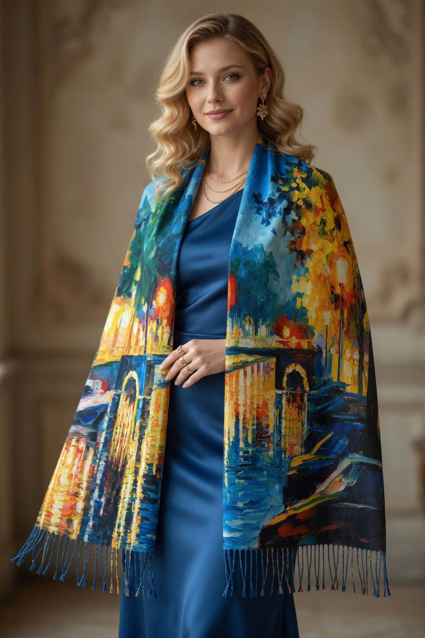 Garden Serenity Art Scarf