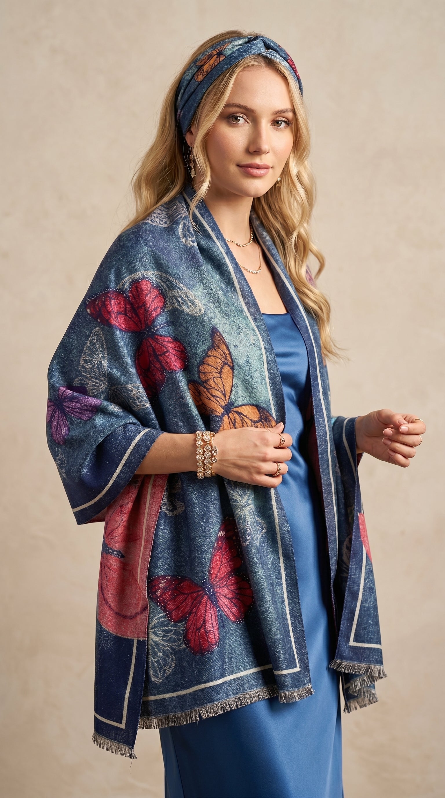 Butterfly Dance Premium Scarf