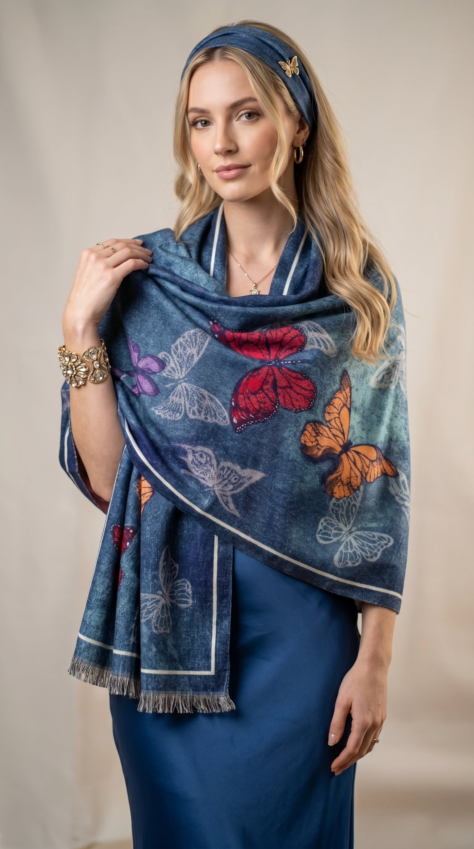 Butterfly Dance Premium Scarf