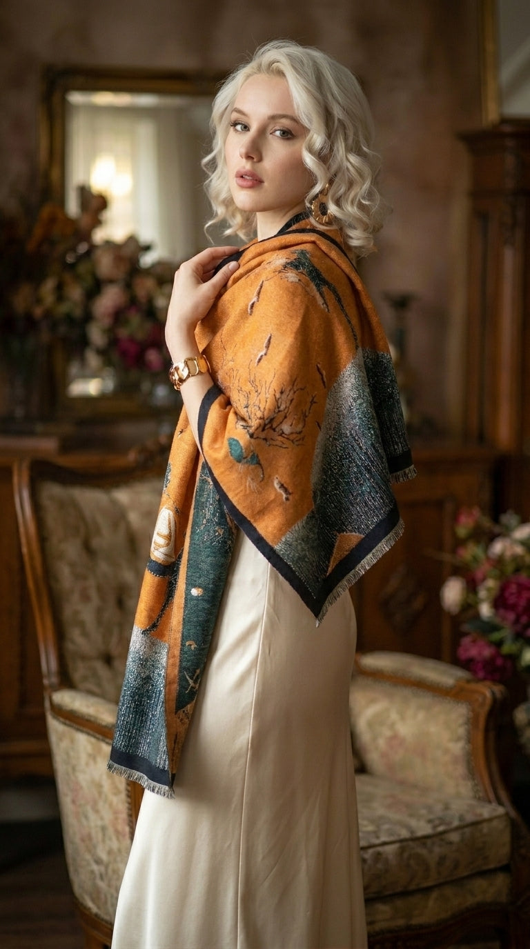 Deer Premium Scarf