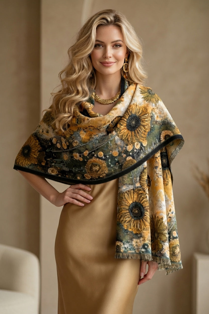 Wildflower Dream Premium Scarf