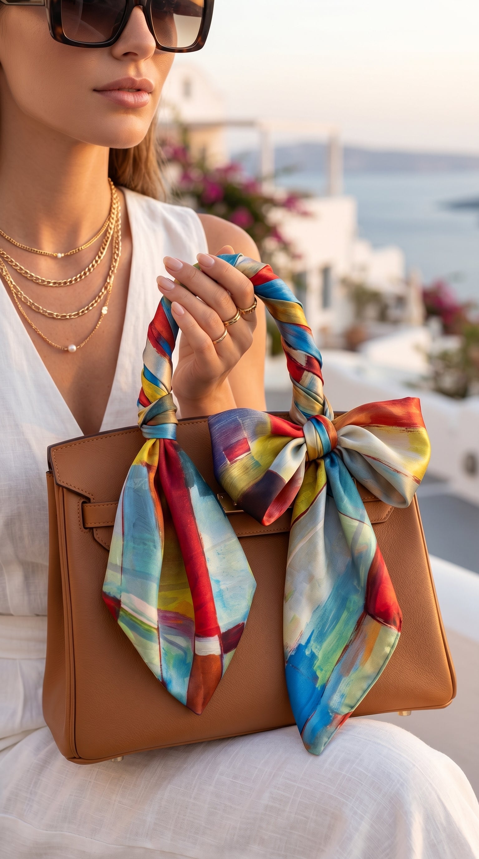 Color Symphony Scarf 27in x 27in