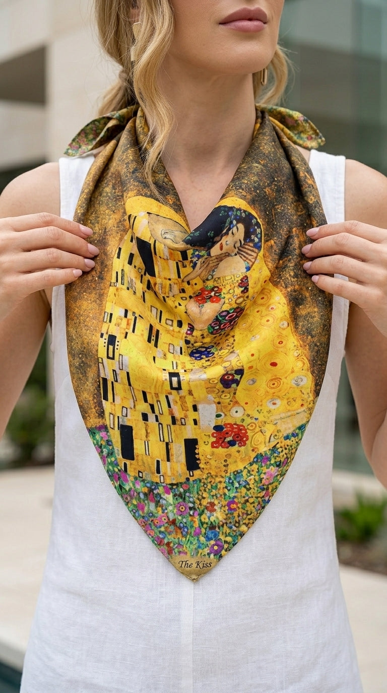 Kiss Scarf 27in x 27in
