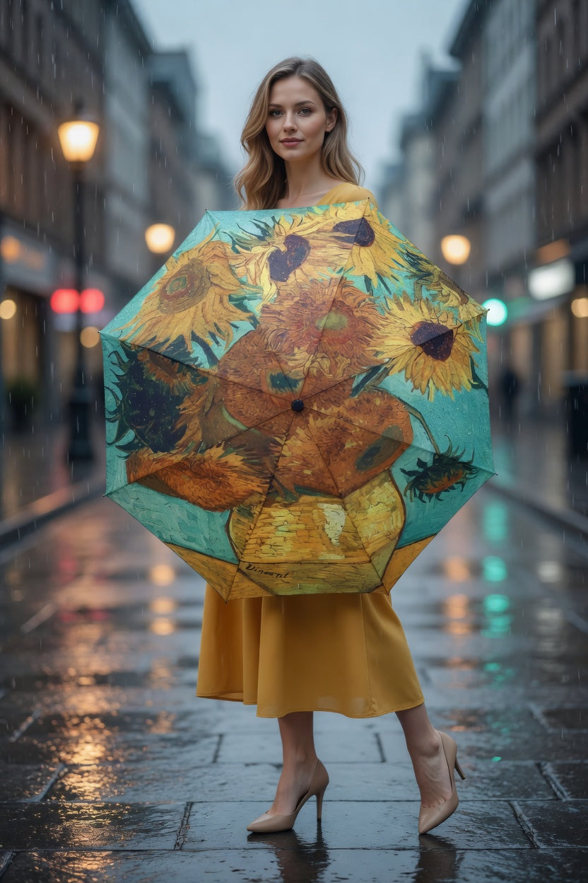 Sunflowers Radiance Art Umbrella