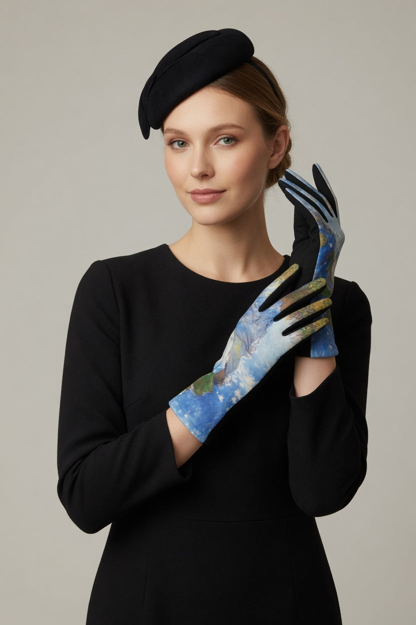 Woman with Parasol Art Gloves – Classic Impressionist Gloves