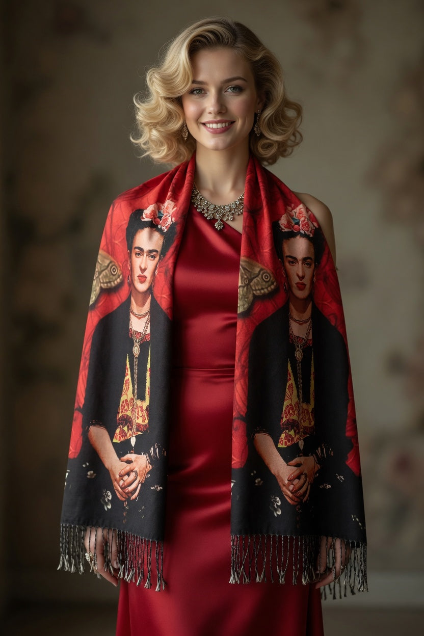 Frida Spirit Art Scarf