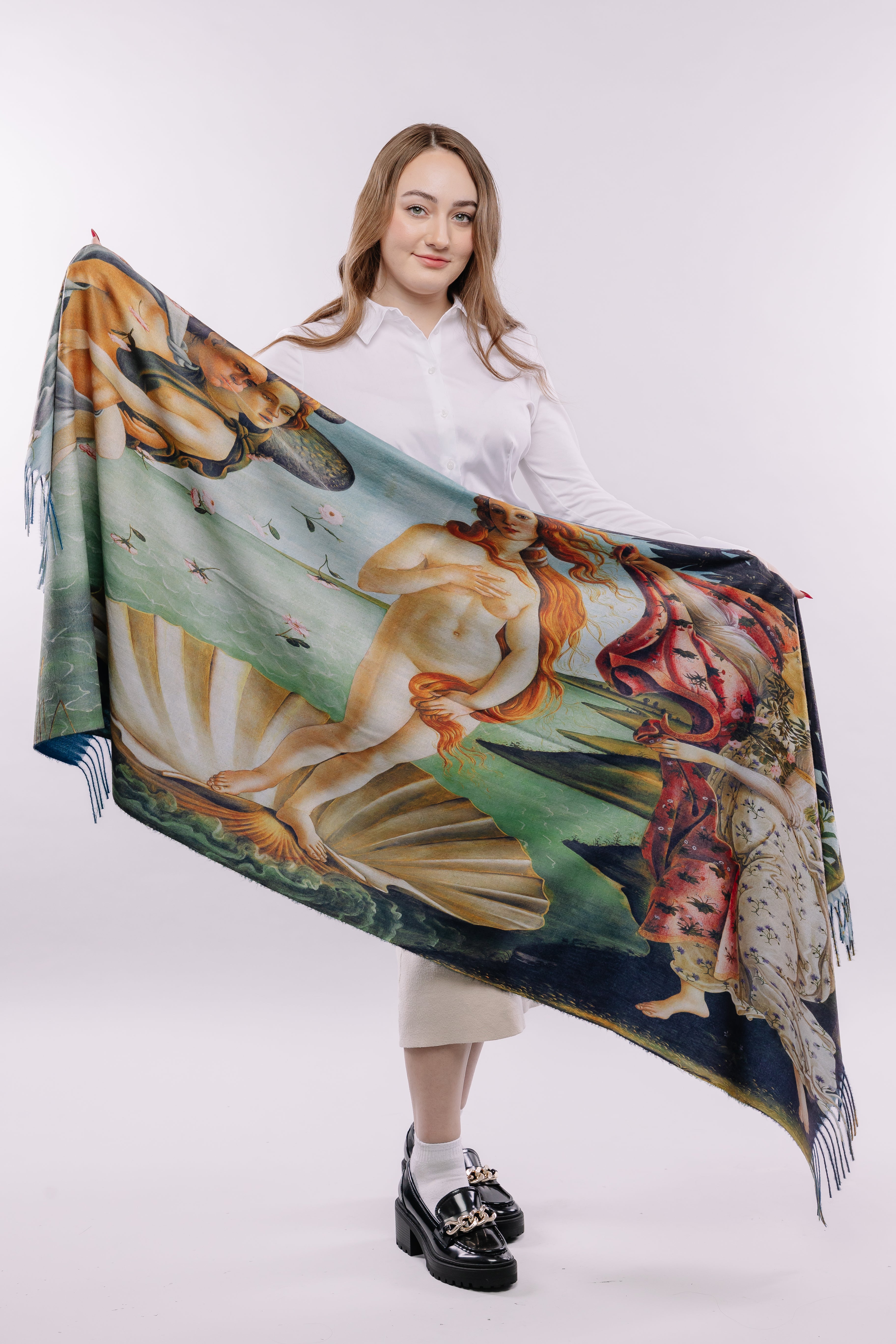 Venus Beauty Art Scarf Feminine Wrap