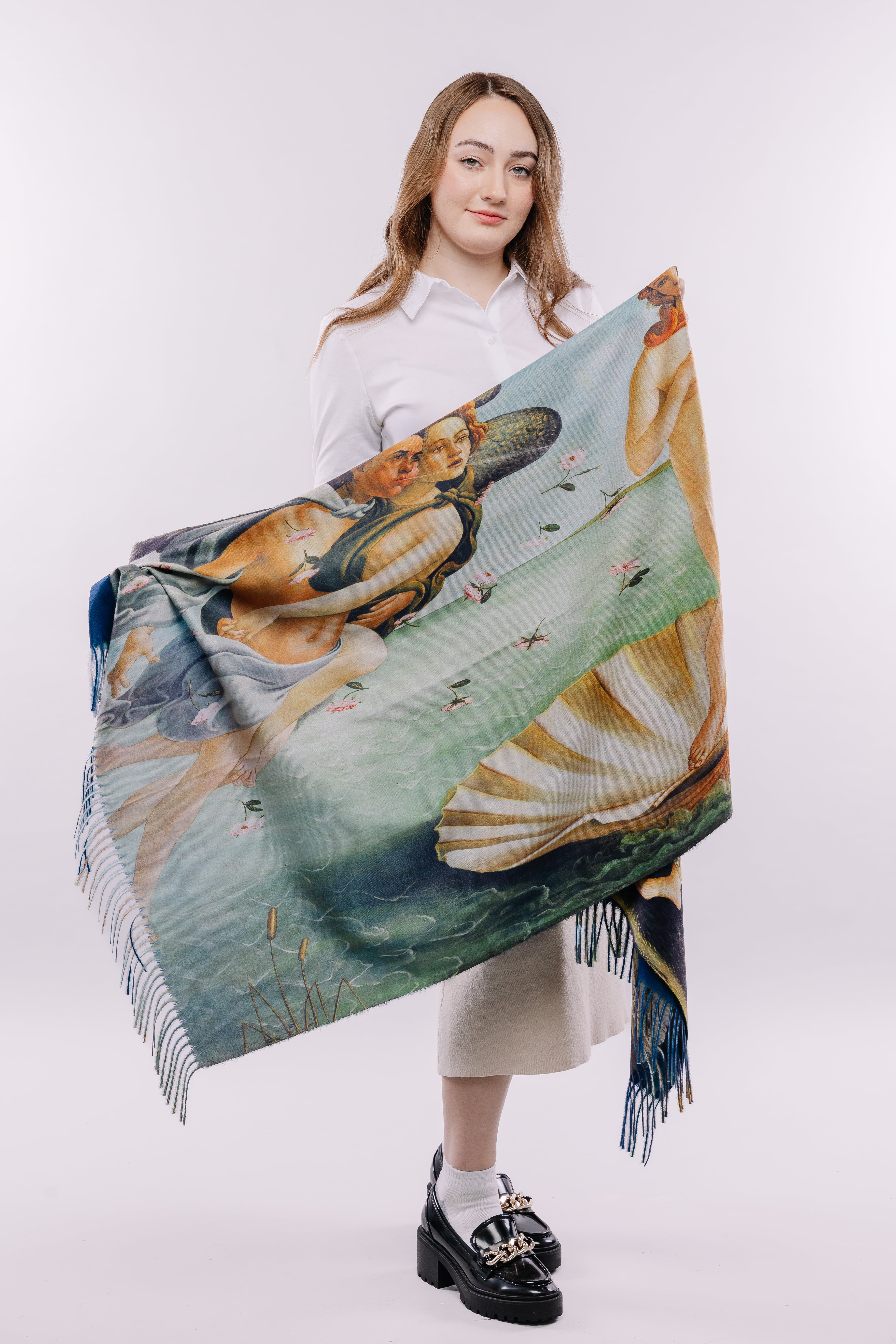 Venus Beauty Art Scarf Feminine Wrap