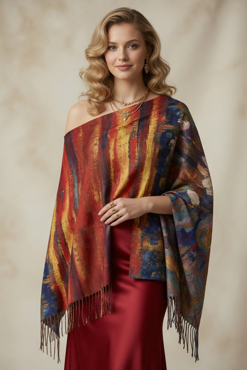Water Lilies Calm Art Scarf