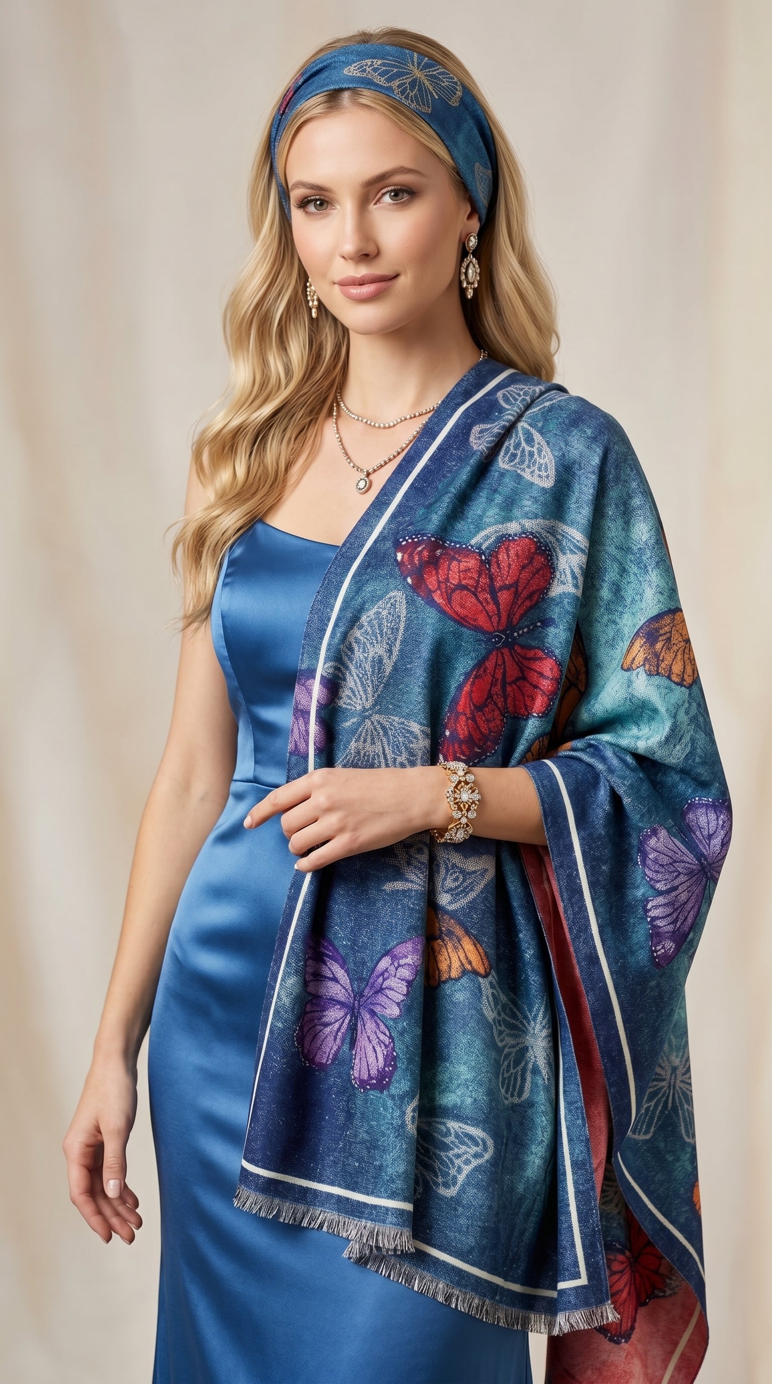 Butterfly Dance Premium Scarf