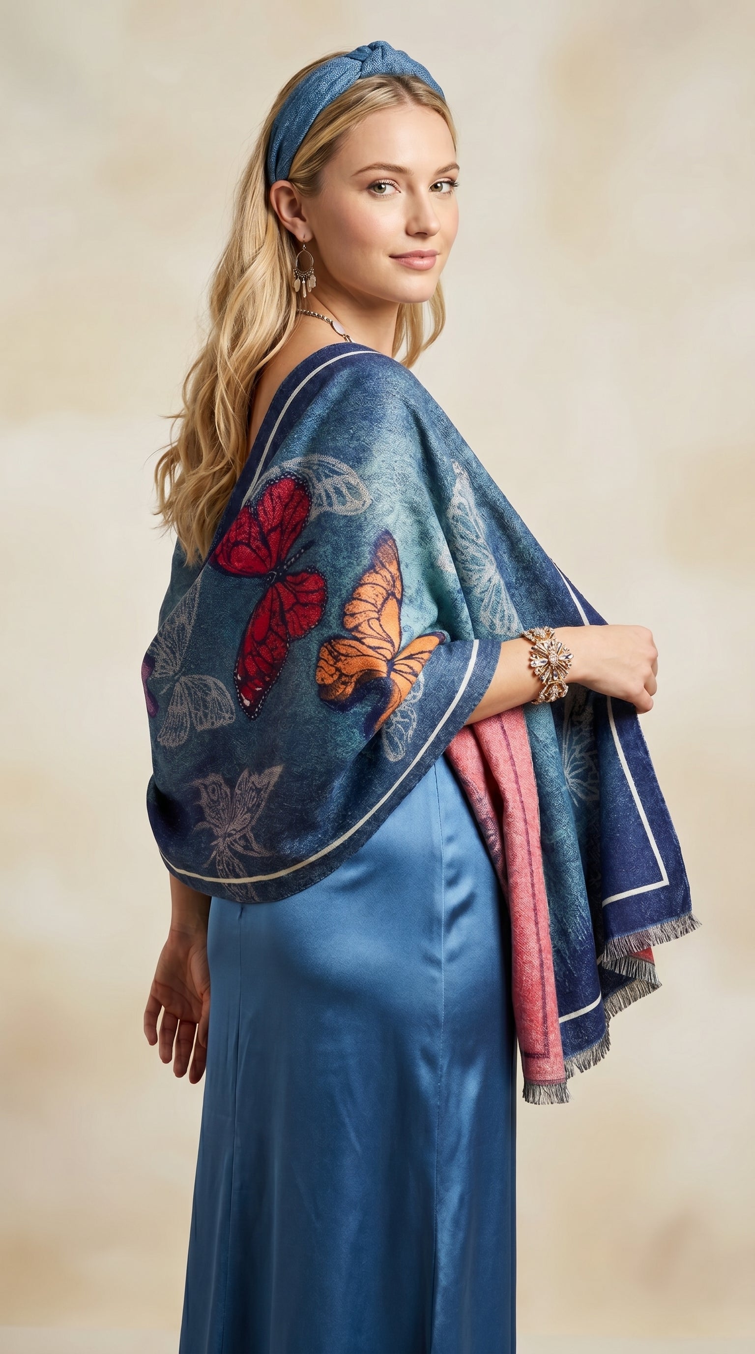 Butterfly Dance Premium Scarf