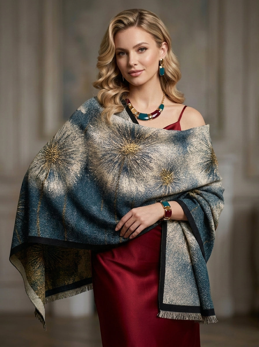 Dandelion Flower Premium Scarf
