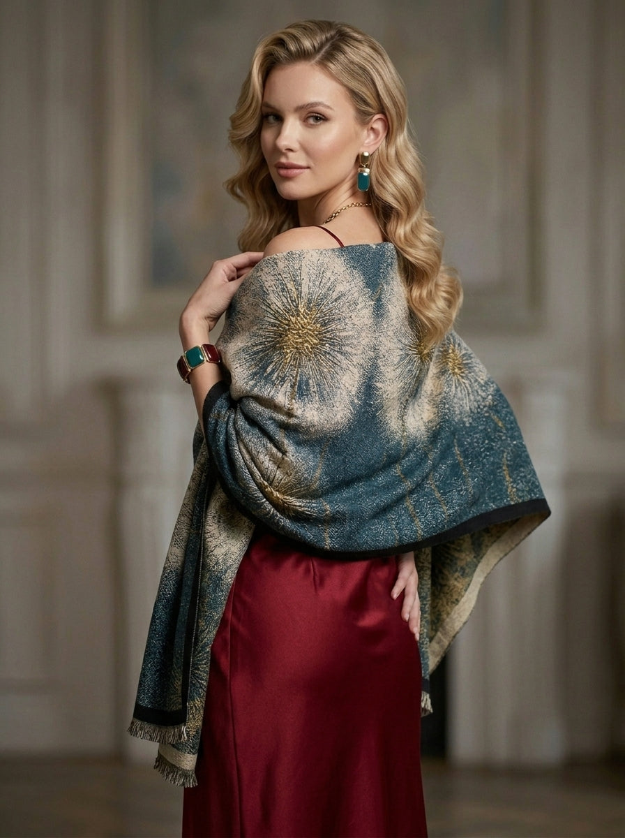 Dandelion Flower Premium Scarf