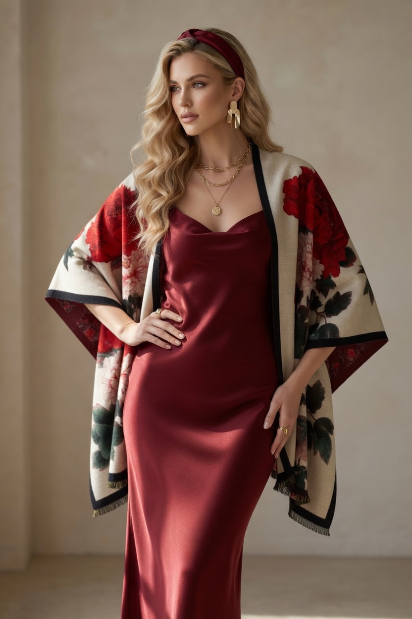 Red Roses Premium Scarf