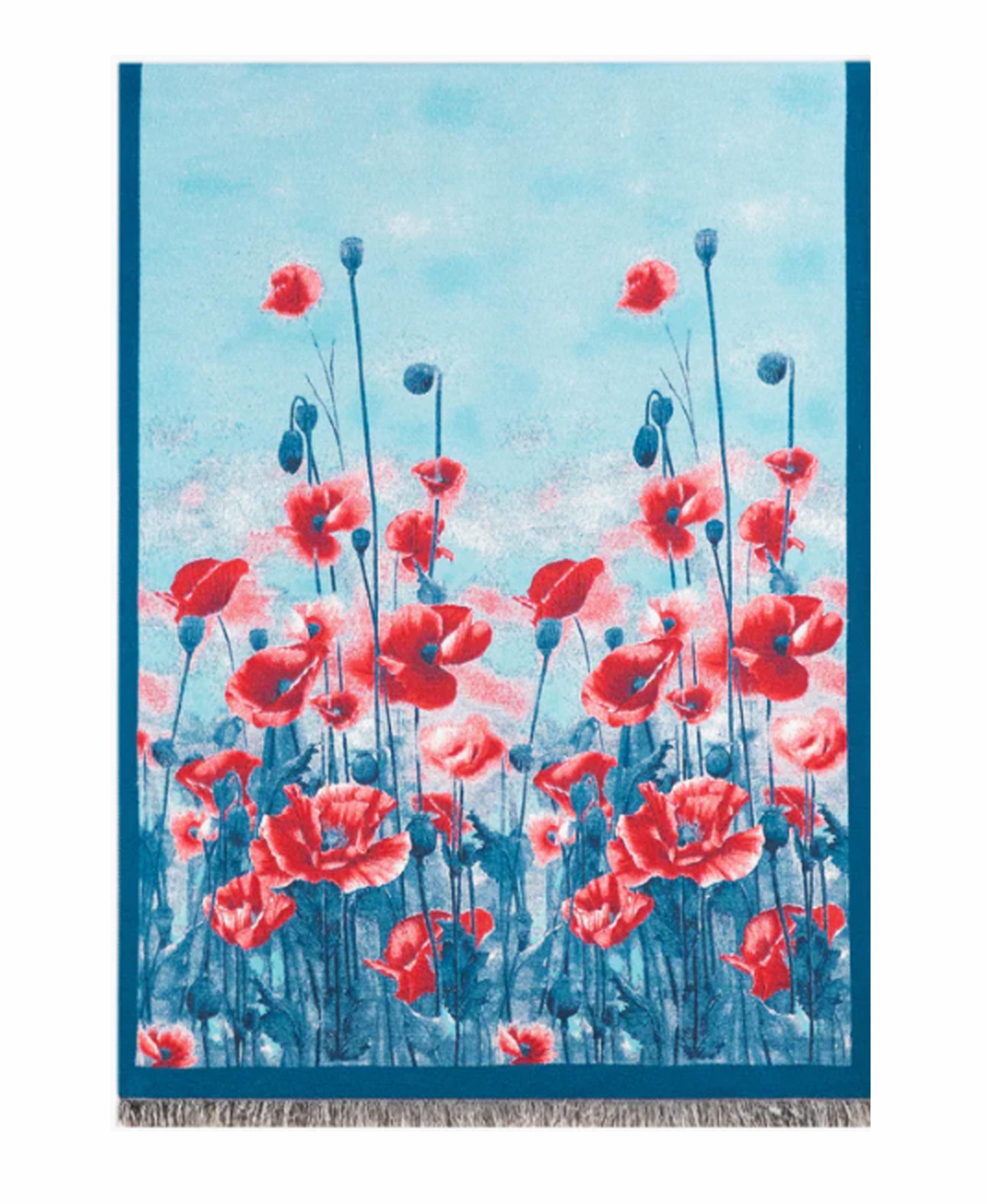 Dandelion Art-Inspired Scarf: Oversized Cashmere-Feel Winter Wrap